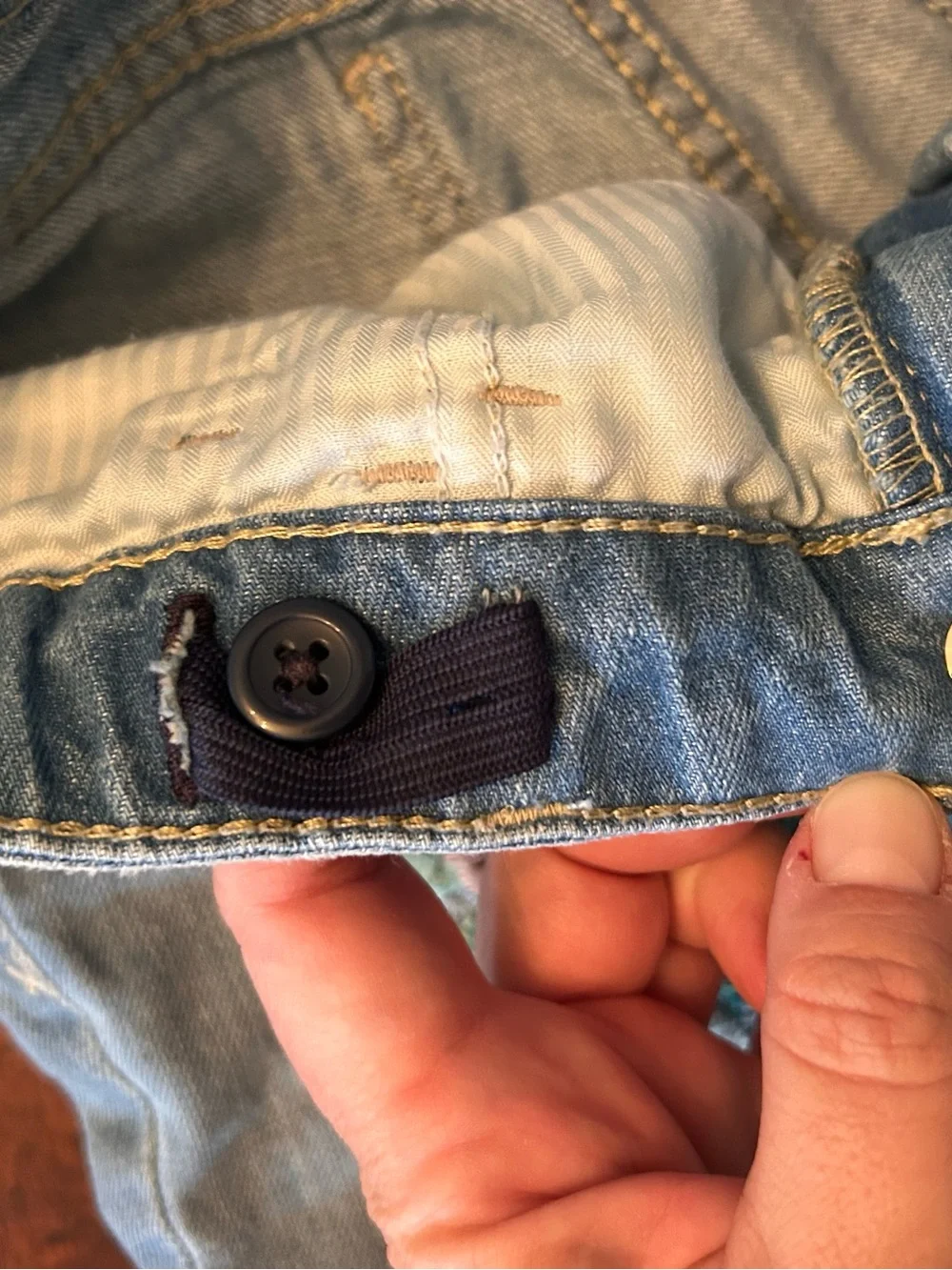 Gap Kids 1969 super skinny embroidered skimmer jeans size 8
